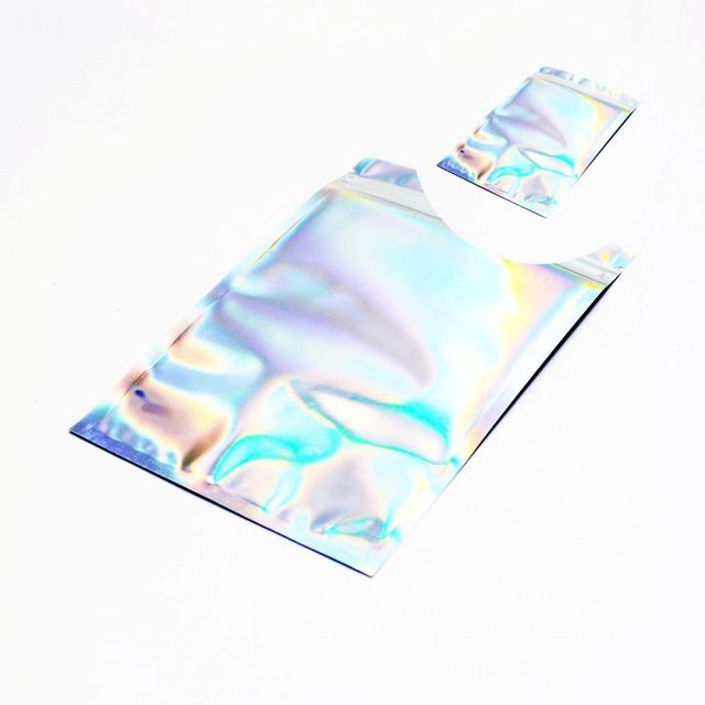 홀로그램 지퍼백 12x18cm 화장품지퍼백 PE지퍼백