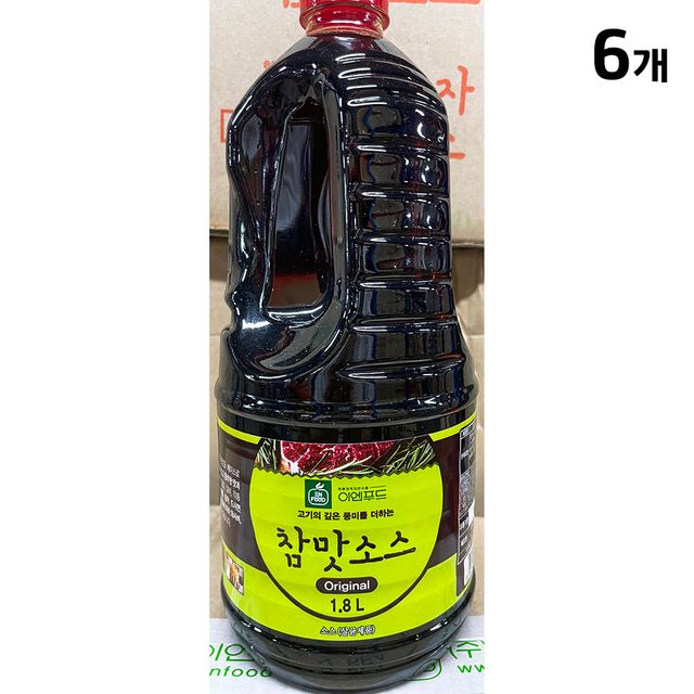 이엔푸드 참맛소스 1.8L X6