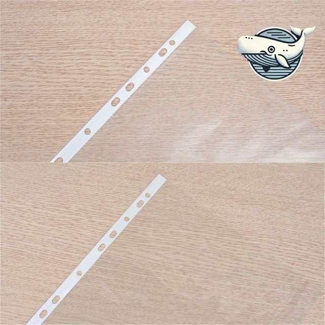 다용도 A4 클리어 파일속지 100P 반투명