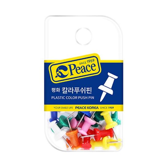 컬러푸쉬핀 NO.12 평화