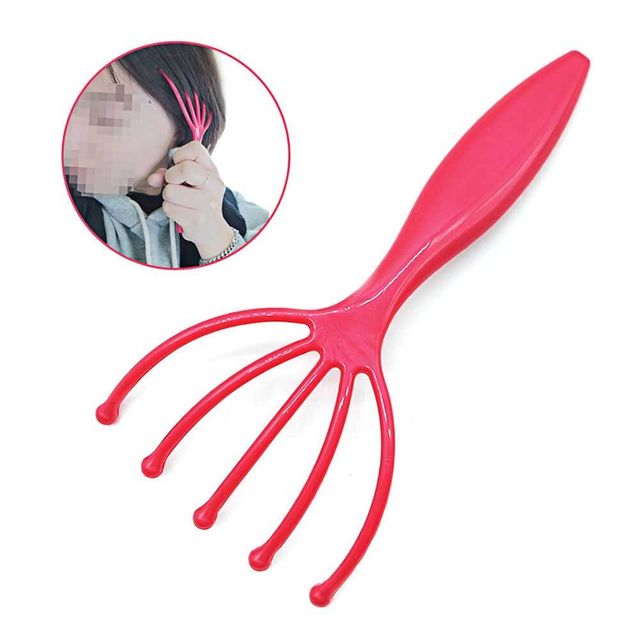 셀프 두피 마사지기 헤어빗 머리관리 헤어 핸디