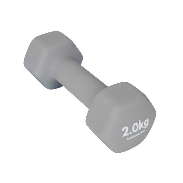 홈트 무게 중량 헬스 육각 네오프렌 덤벨 아령 2KG