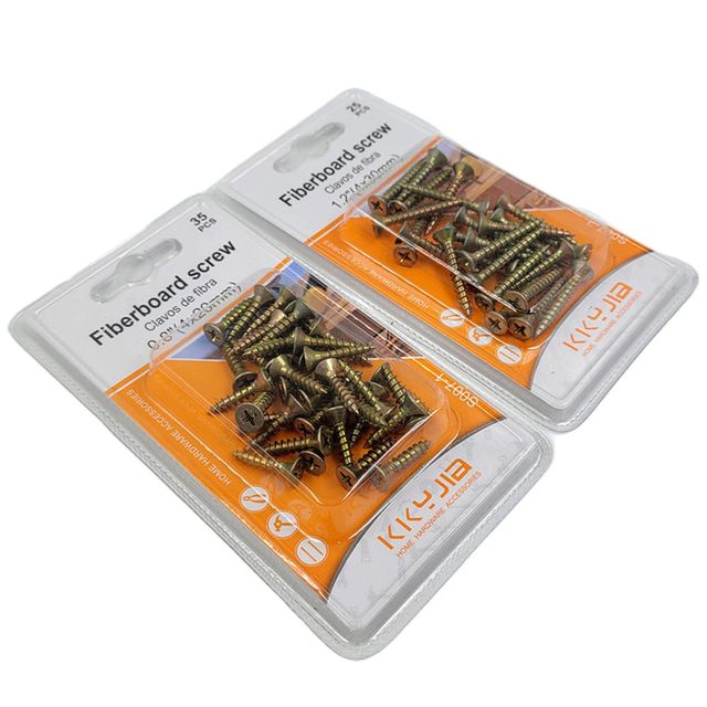 20mm 가구판 조립 나사 (35 PCS)