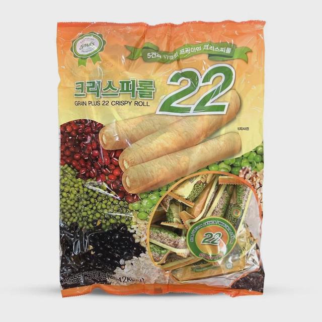 크리스피롤 22곡 곡물과자 550g