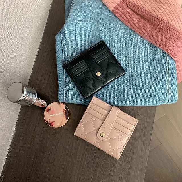 반지갑 카드 미니 교통카드 데일리 지갑