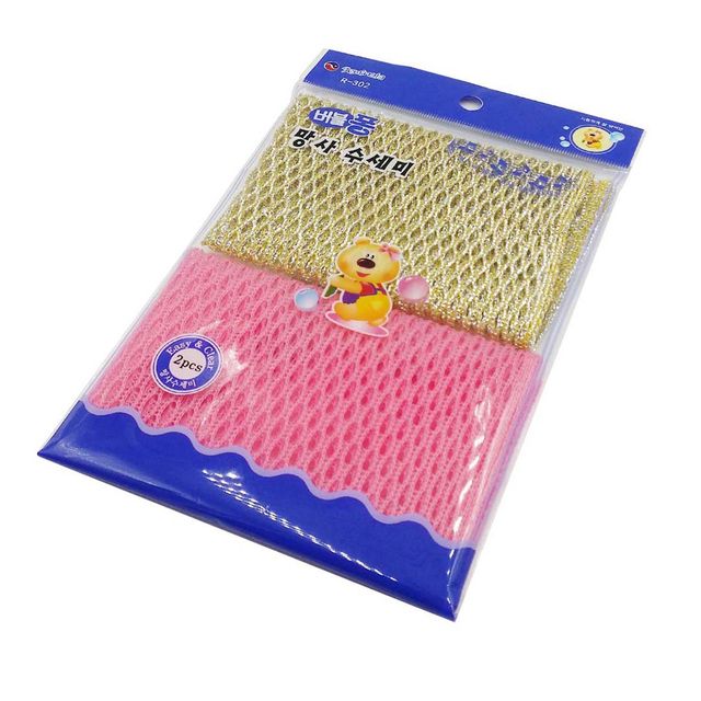 985 - 망사 수세미2Px5매