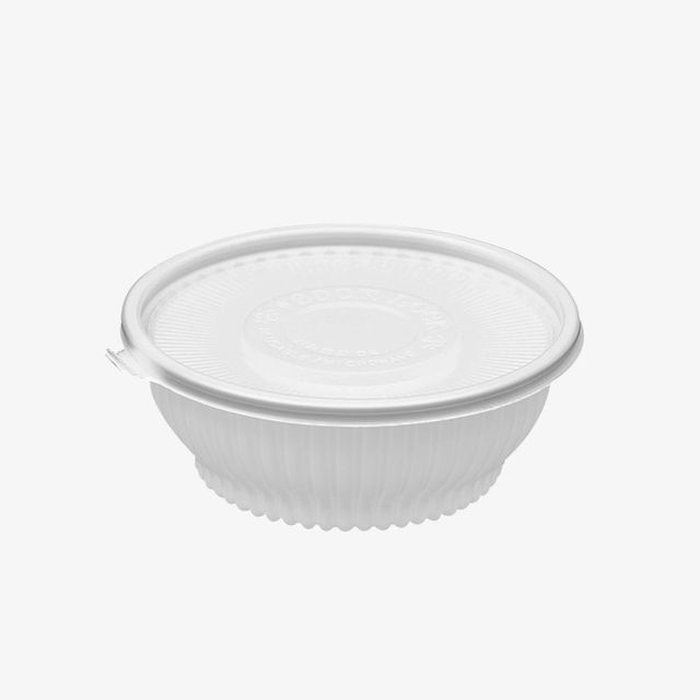 칼국수 면 국물 포장용기 1.2L 200개 세트, 뚜껑 포함
