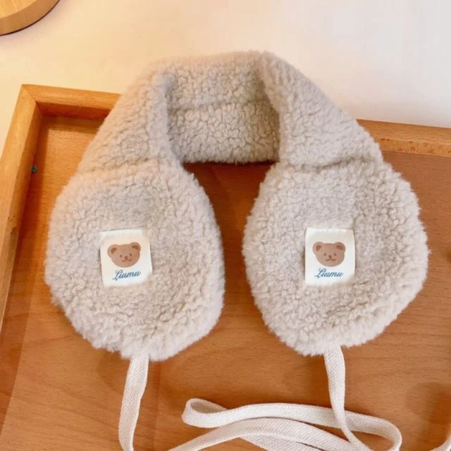 귀여운귀도리 뽀글이귀마개 방한귀덮개 여성용귀마개 베이지