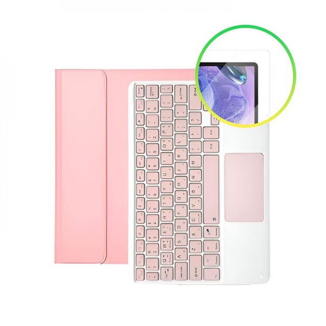 파스텔 태블릿 케이스 보호필름 1매 키보드 블랙 고속충전기