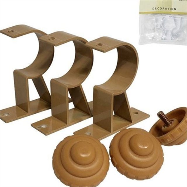 알루미늄 커튼 브라켓 커튼 봉 고정 브라켓 35mm 거치대 벽걸이 부자재 부속 인테리어 소품