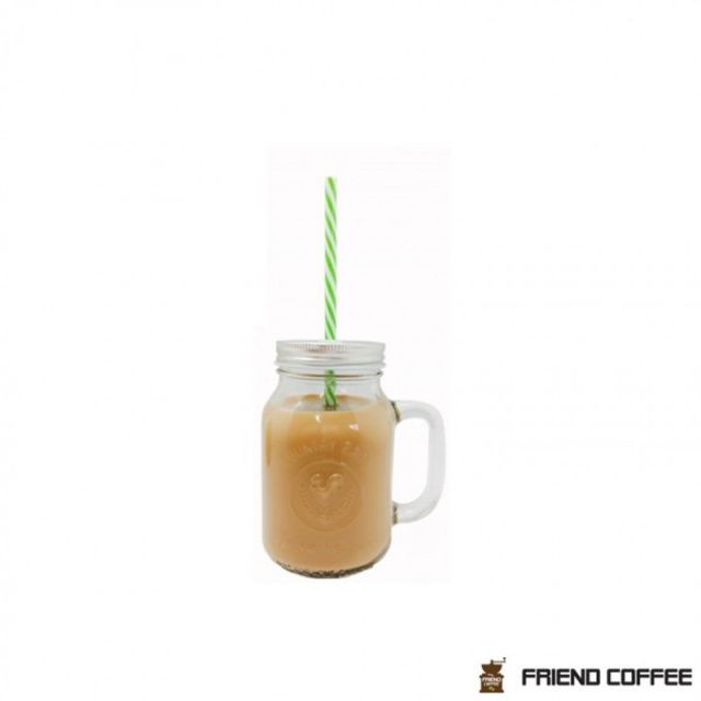 밀폐용기 600ml 유리 유리병 음료잔 머그 예쁜음료잔 빨대물병 드링크자 카페용품 1EA 잔 컵