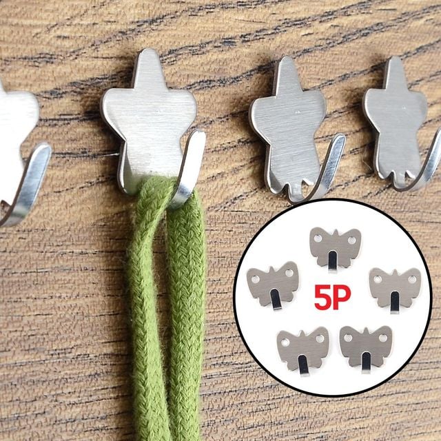 부착식 5P 스텐행거