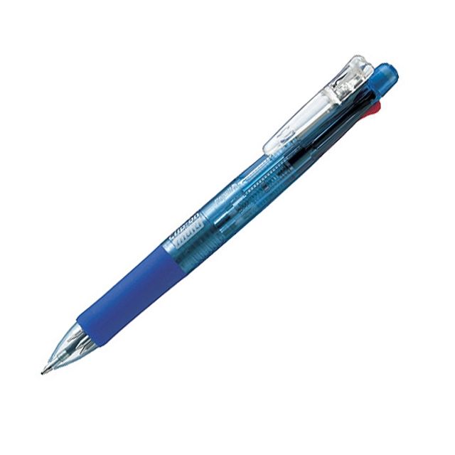 혜명몰 제브라)클립온멀티(B4SA1/4+1/0.7mm/0.5mm/청) 수첩펜 책상볼펜 속기볼펜 노트펜 단체선물볼펜