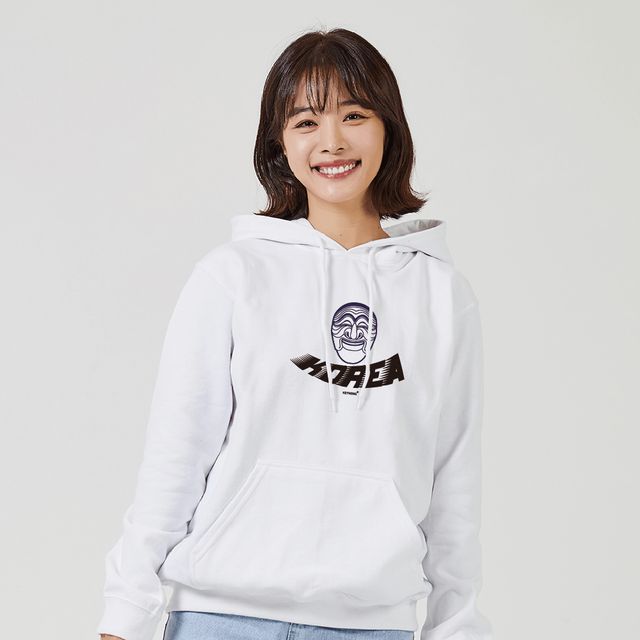 키밍 KOREA 하회탈 슬림핏 오버핏 맨투맨 후드티
