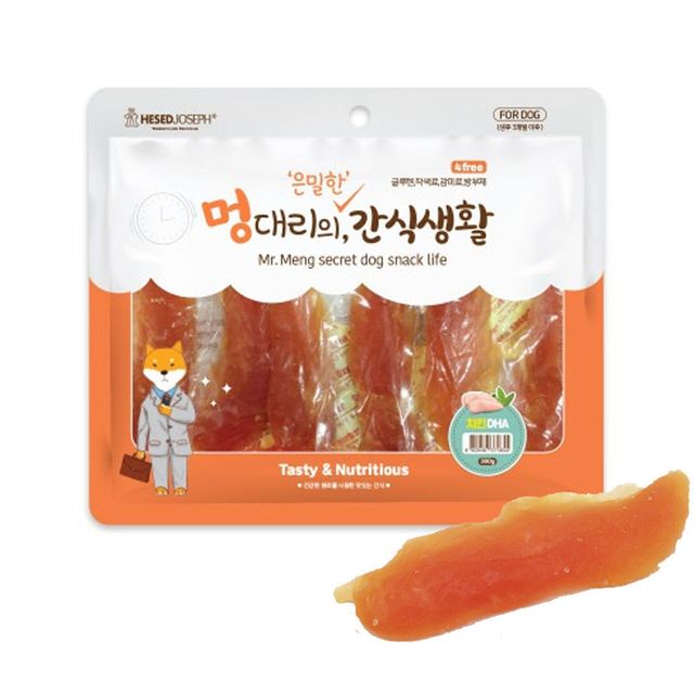 멍대리의 은밀한 간식생활 300g 간식 DHA 강아지