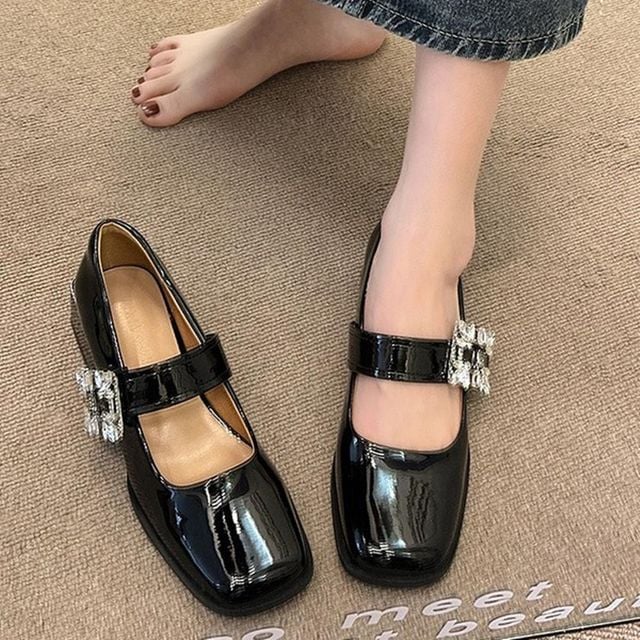 메리제인 여성신발 웨지힐 키높이 슬링백힐 슬링백