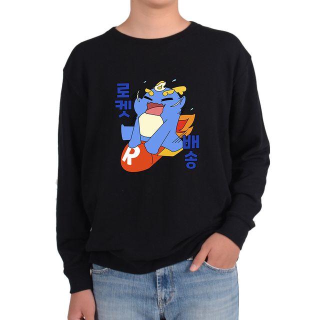 기모맨투맨 갑진년 청룡의 해 이모티콘 빠른배송 택배그림 다양한 색상 사이즈