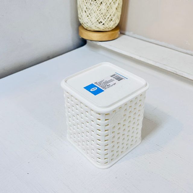 10.1x10.1x11.6cm 바스켓 1호 문일 정사각