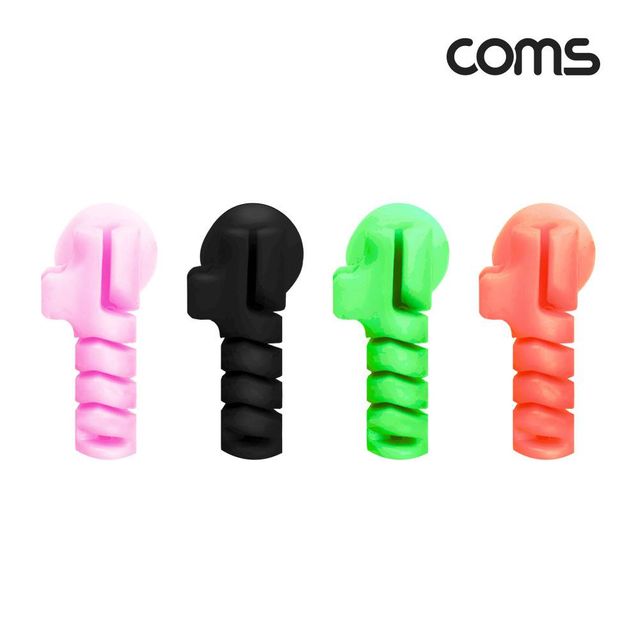 TBZ Coms 케이블 프로텍터(4pcs) 케이블 정리기(보호기) 커넥터(컨넥터) 보호캡 BB843