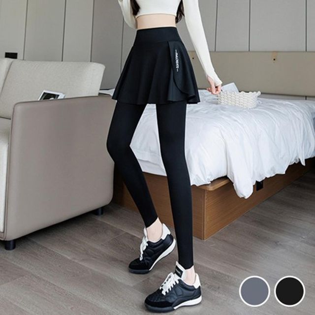 보정 밴딩 몸매 스커트코디 여성치마 프릴스커트 롱