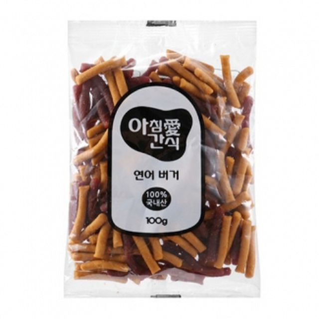 가수분해 연어 100g 강아지 보상 트릿 칭찬 간식 1P