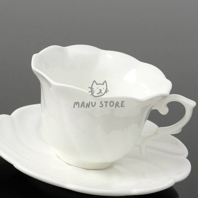 도자기커피잔 컵세트 도자기 커피잔 세트 180ml 디자인-T