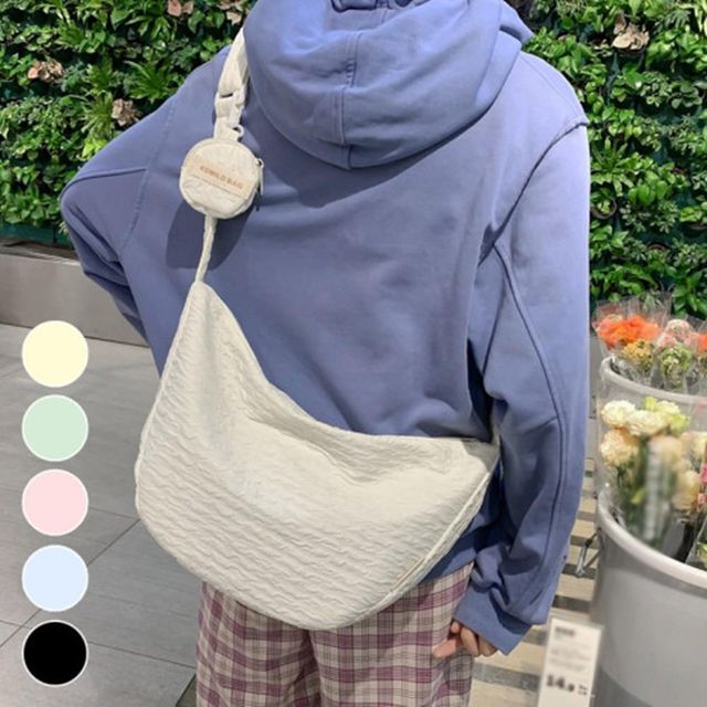 여성 미니 바구니백 데일리 가방 크로스백 코디