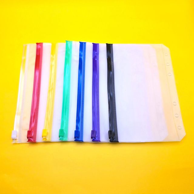 6공다이어리 지퍼백 속지 용돈챌린지 A6