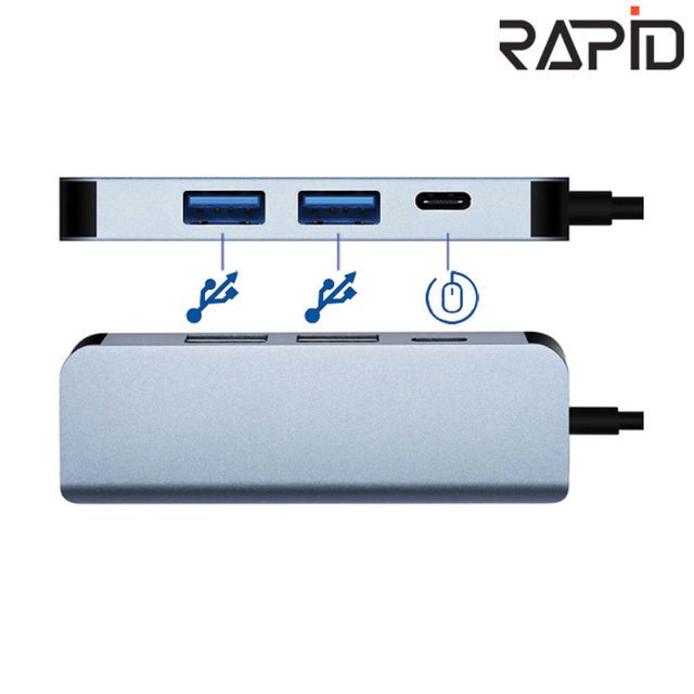 4in1 허브 멀티 C타입 RPD H100