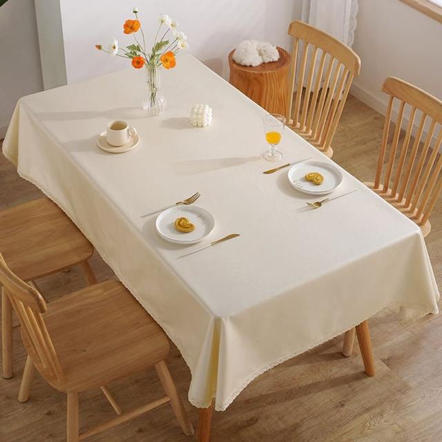 레스토랑 방수 테이블보 행사용 테이블보 6인용 식탁보 대형 식탁보