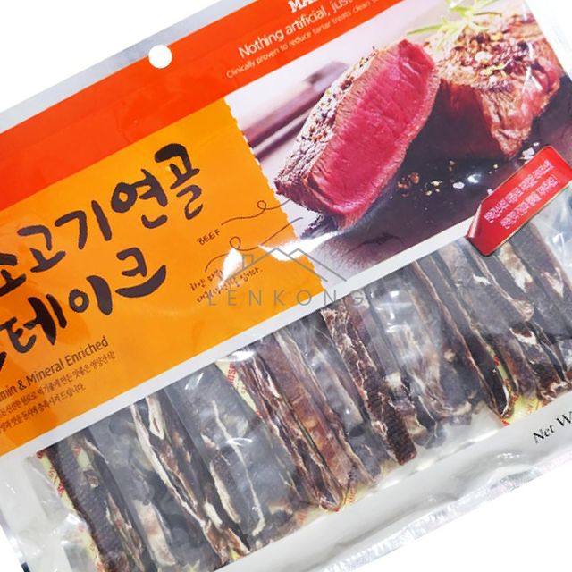 강아지육포 애견간식 강아지간식 소고기연골스테이크