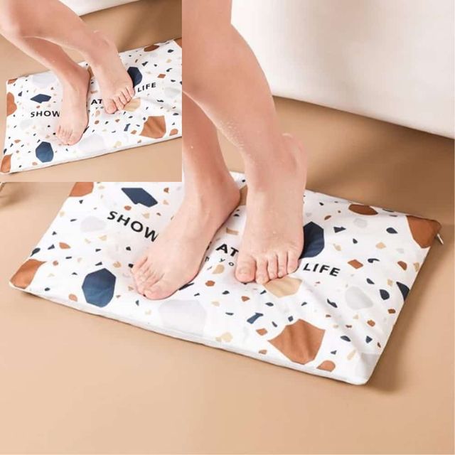 폭신한규조토발매트 파우더형 세탁가능 규토발매트 욕실바닥매트 주방발매트 현관문발판