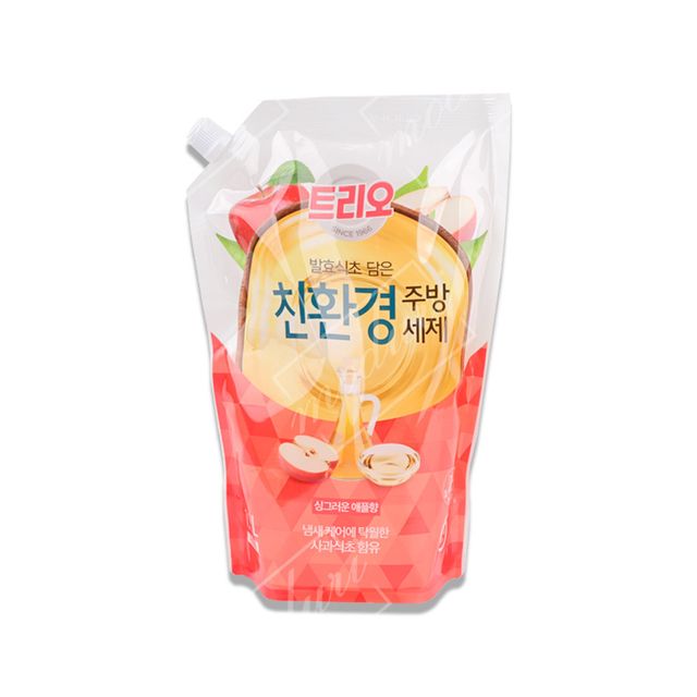 트리오 발효식초담은 주방세제 리필 1.2L, 식기 세척