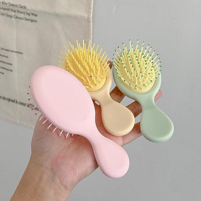 솜사탕 쿠션 헤어 브러쉬 3컬러