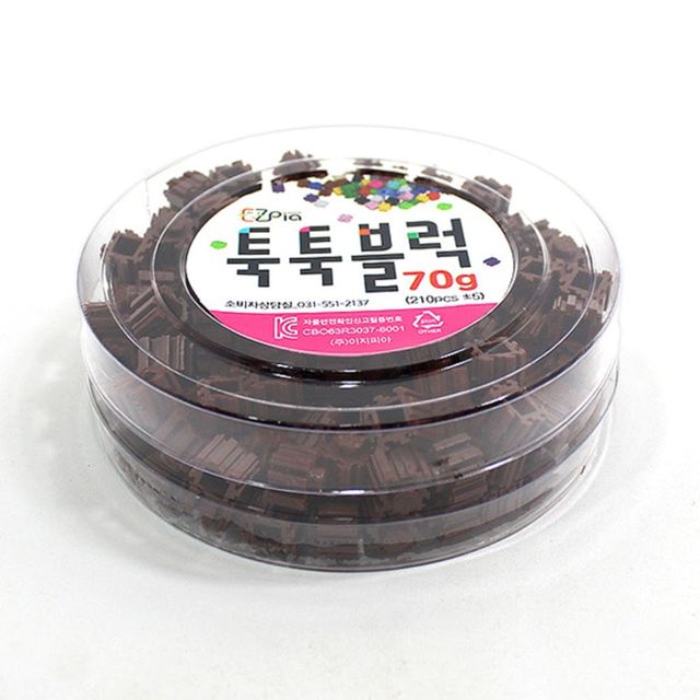 이지 툭툭블럭 70g (밤색)