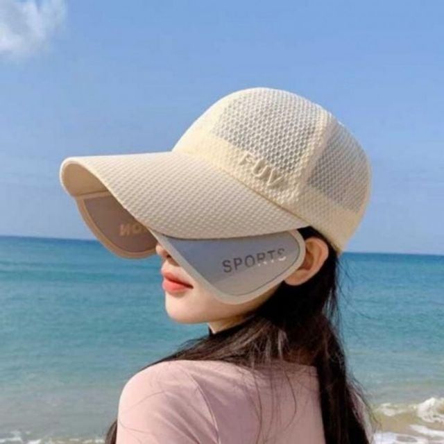 볼캡 모자 골프 등산 활동 남녀 야구 낚시 날개챙 메쉬 야회 자외선 야외 차단 공용