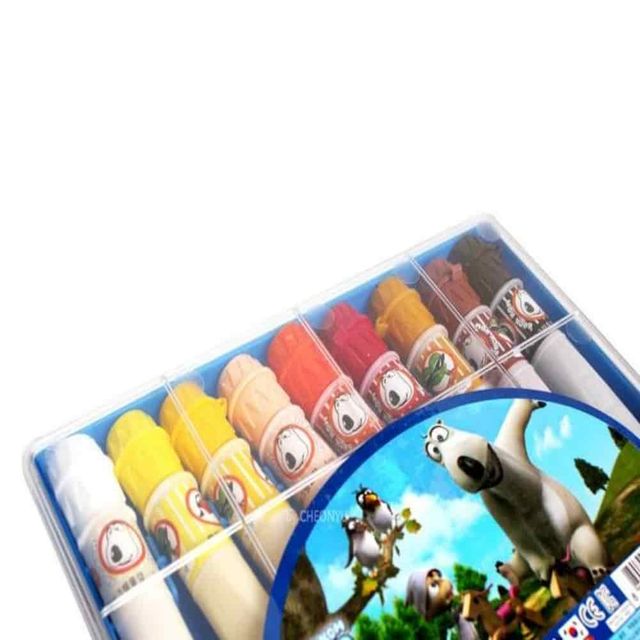 수채화물감 6ml 18색 케이스 수채물감세트 미술물감 그림물감 무독성물감