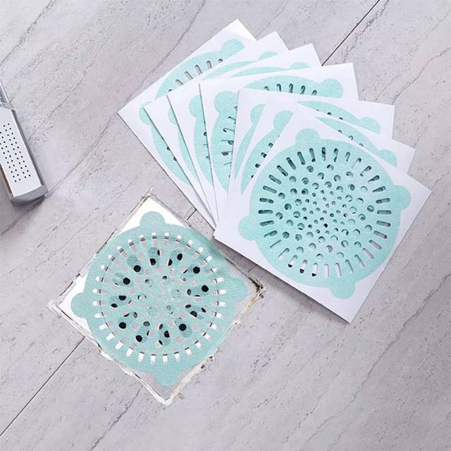 배수구트랩 배수구 커버 하수구 덮개 스티커 10P