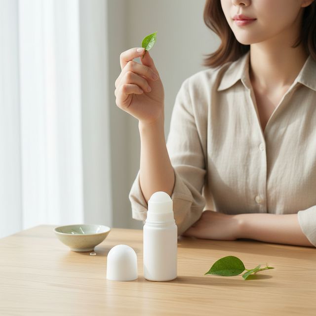 액체 소분용 롤온 공병 50ml 두피 영양제 탈모약 바르는 용기
