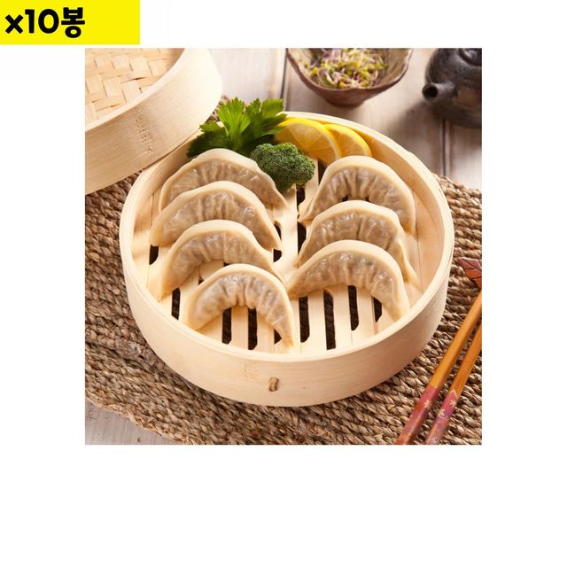 업소용 유통 얇은피 고기가득 갈비만두 1kg x10봉