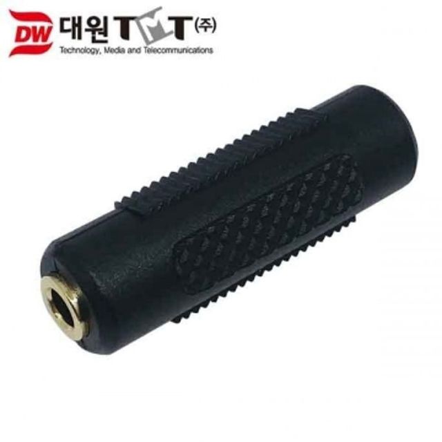 3.5mm 3극 스테레오 연장 젠더 F-F
