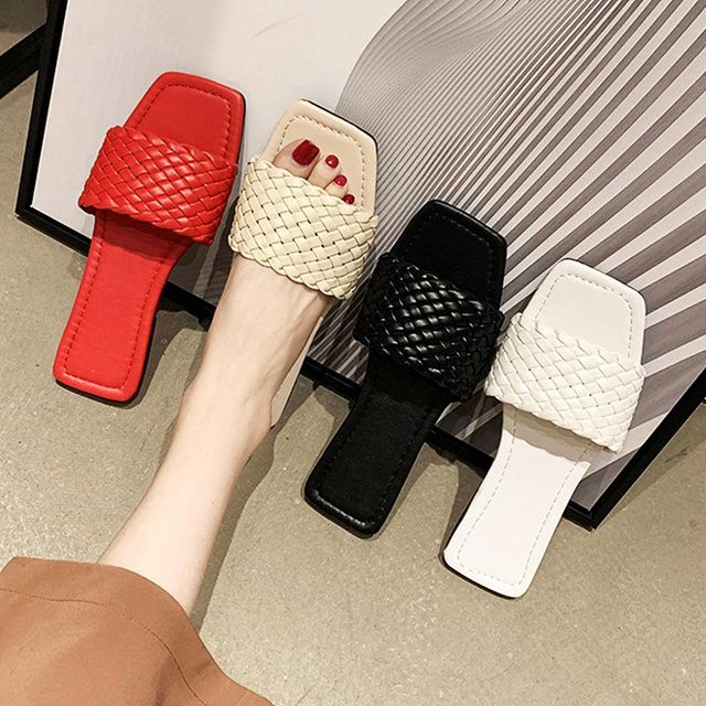 여성 쪼리 슬리퍼 꼬임