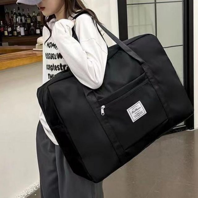 대형 방수 폴딩 보조가방 여행용 캐리어 정리백 보스턴백