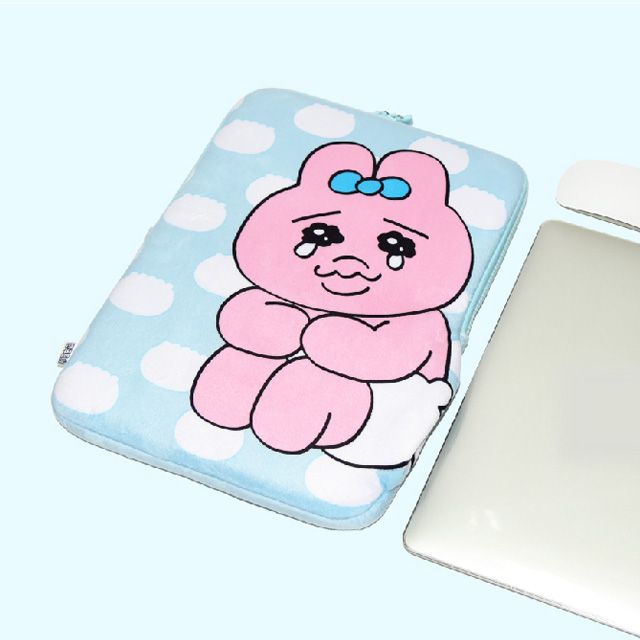 우는 빤쮸토끼 13인치 노트북 파우치 사무용품