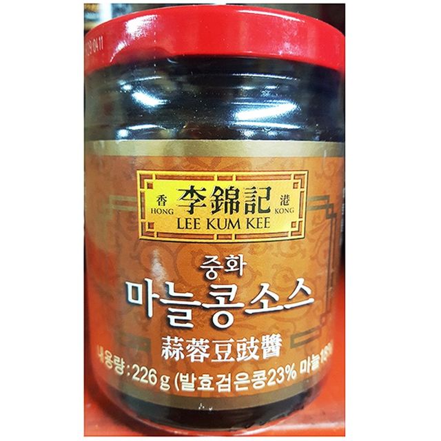 마늘콩 소스 중화 이금기 226g 양념 전문점 업소 전문