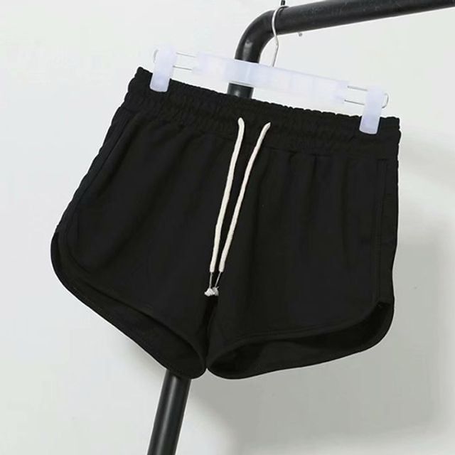 여성 트레이닝반바지 트레이닝 3컬러 무지 허리밴딩 반바지 숏팬츠