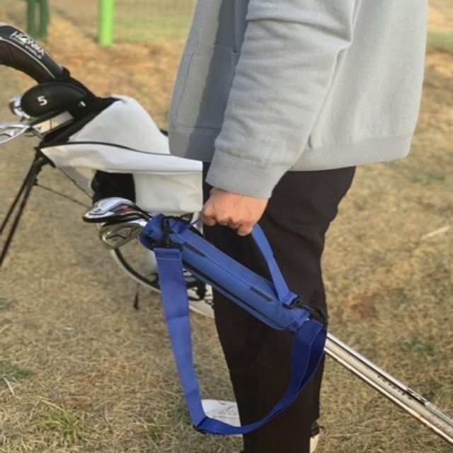 골프채 휴대용 경량 안정형 조절식 클럽케이스 크로스백 작대기 수납가방