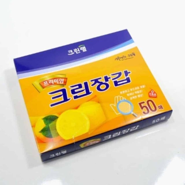크린장갑 50P 위생비닐장갑 비닐위생장갑 음식장갑