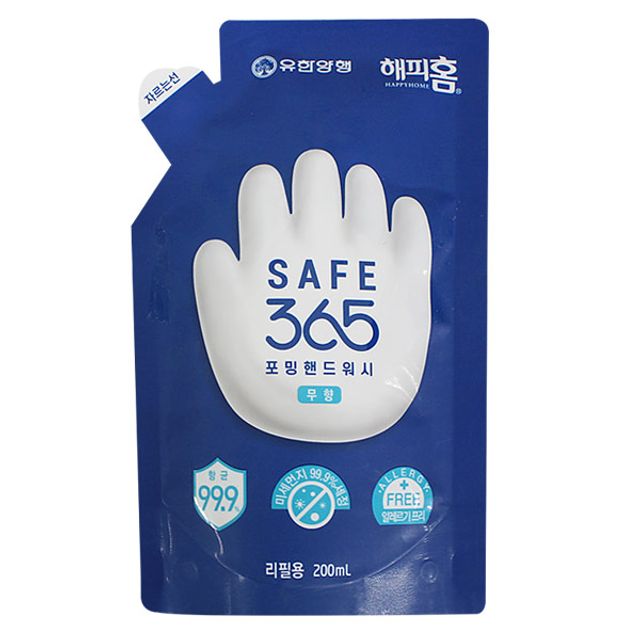 샤인빈 세이브365 포밍핸드워시 무향 리필용200ml