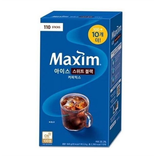 스틱형 커피 아이스 커피 휴대용 찬물용 간편한 찬물 믹스 대용량